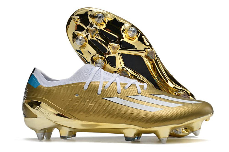 Chuteira Adidas X Speed Portal SG Campo - Gold