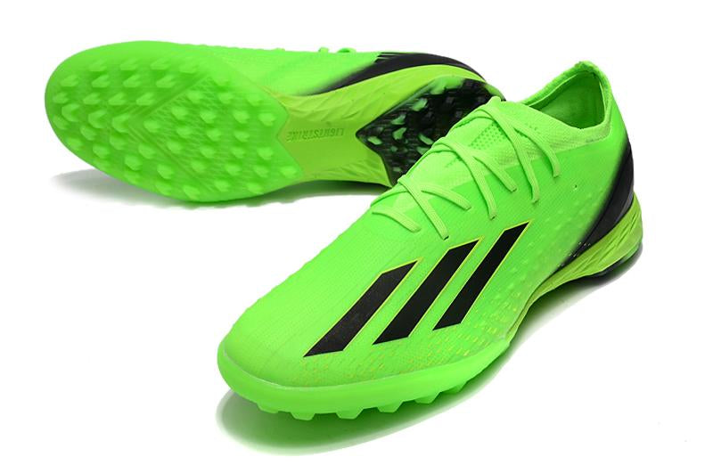 Chuteira adidas X Speed portal Society - Verde