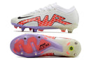 Chuteira Nike Mercurial Vapor XV Elite SG Campo - Branco e Vermelho