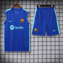 Kit Treino Barcelona 23/24 Nike - Azul