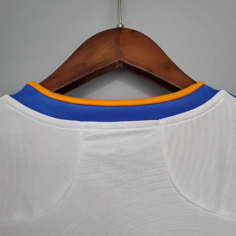 Camisa Manga Longa Real Madrid 21/22 Adidas - Branco