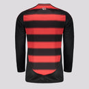 Camisa Adidas Flamengo I 2025 Manga Longa