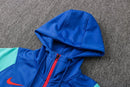 Conjunto Inverno Barcelona Nike - Azul