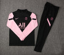 Conjunto Inverno PSG Preta e Rosa Nike - Com Ziper