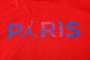 Conjunto Inverno PSG Vermelho e Preto Jordan - Com Capuz