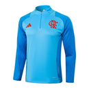 Conjunto Inverno do Flamengo Adidas - Azul Claro